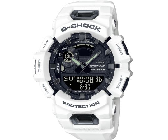 Orologio Uomo Casio G-Shock in Resina Bianco Digitale e Analogico