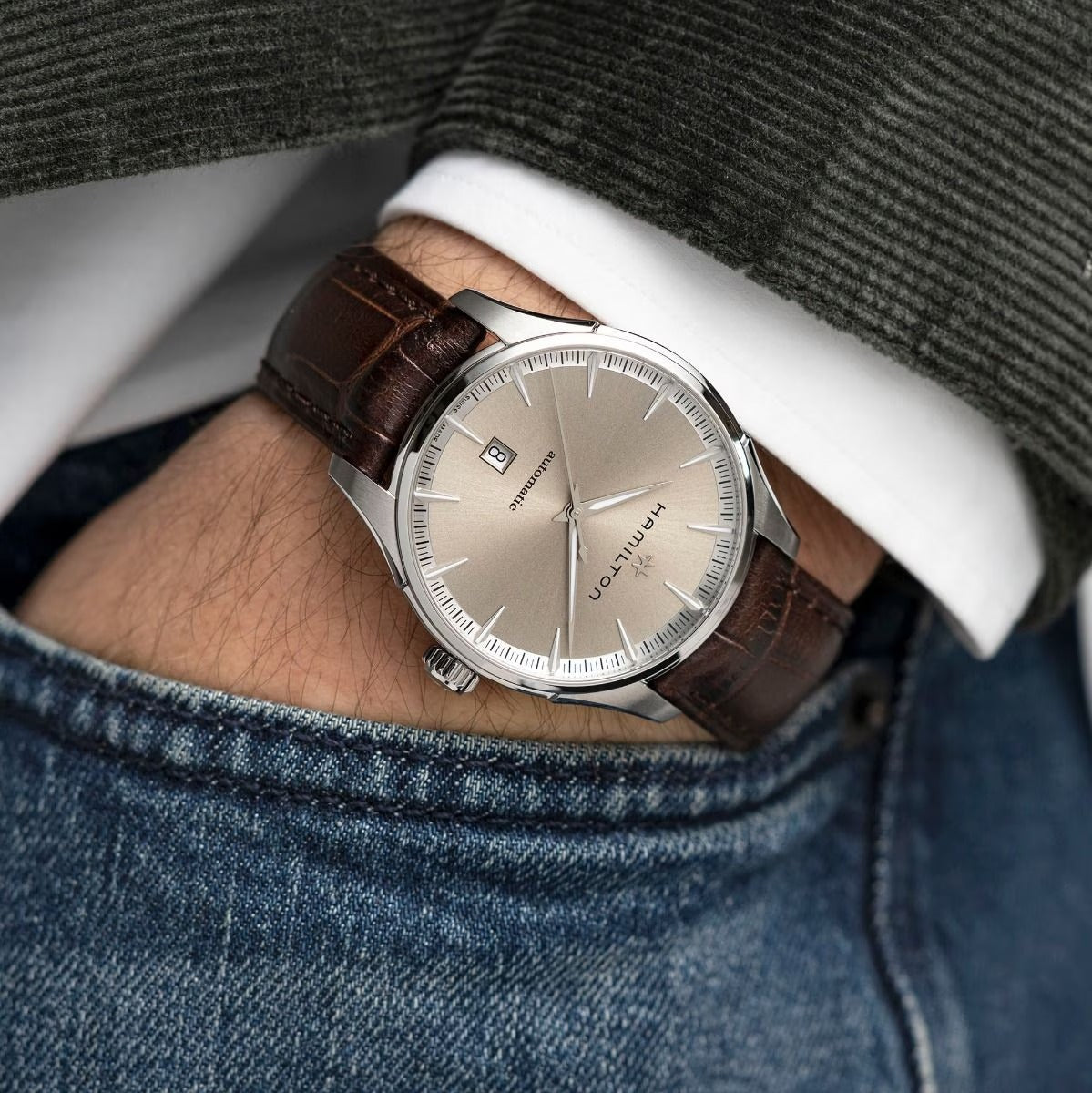 Orologio Uomo Hamilton Jazzamaster Gent Auto