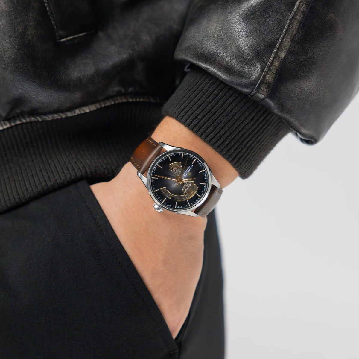 Orologio Uomo Hamilton Jazzmaster Open Heart Auto