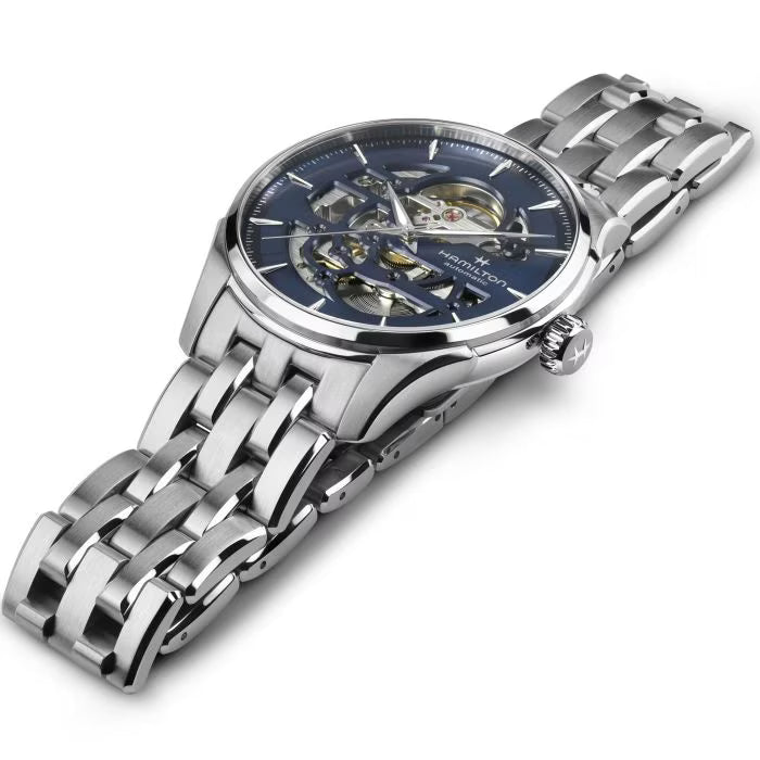 Orologio Uomo Hamilton Jazzmaster Skeletron Auto - H42535141