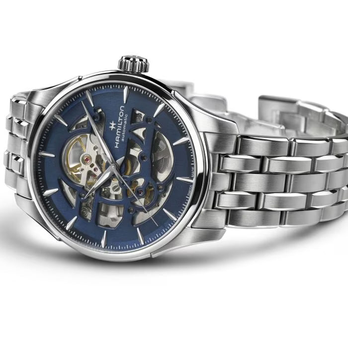 Orologio Uomo Hamilton Jazzmaster Skeletron Auto - H42535141