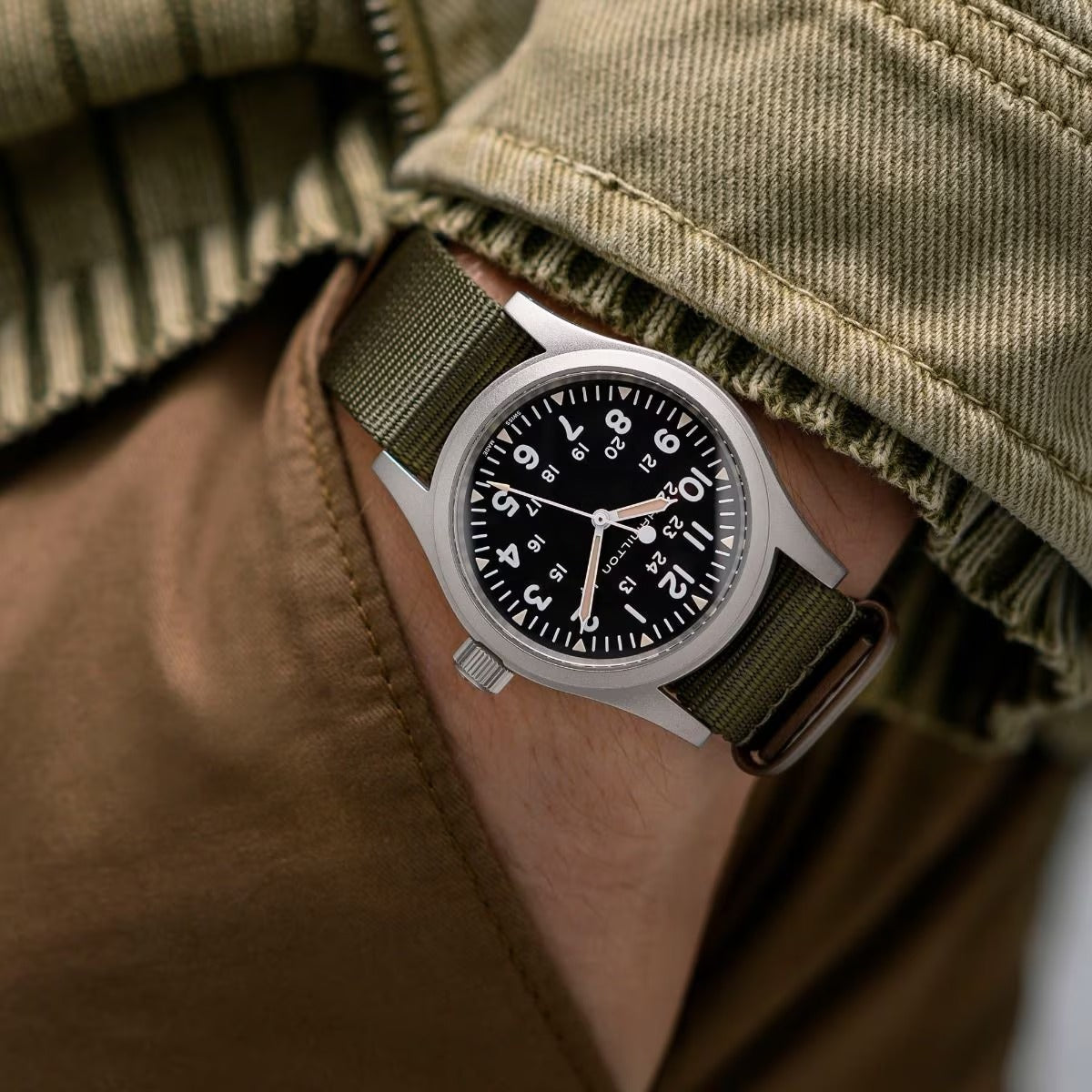 Orologio Uomo Hamilton Khaki Field Mechanical 38 mm