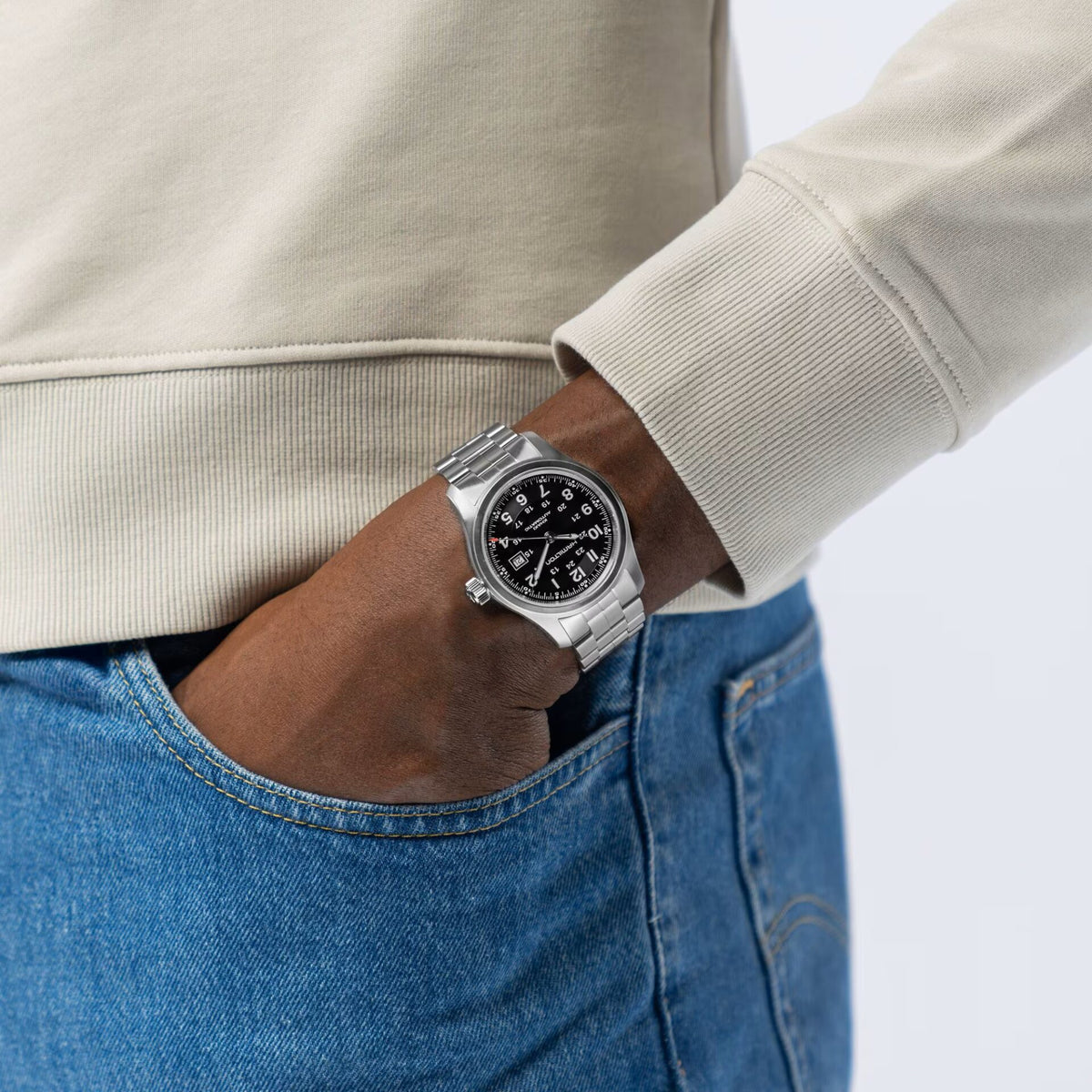 Orologio Uomo Hamilton Khaki Field Auto