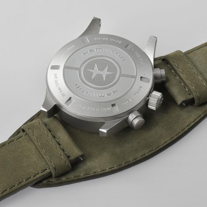 Orologio Uomo Hamilton Khaki Field Auto Chrono - H71706830