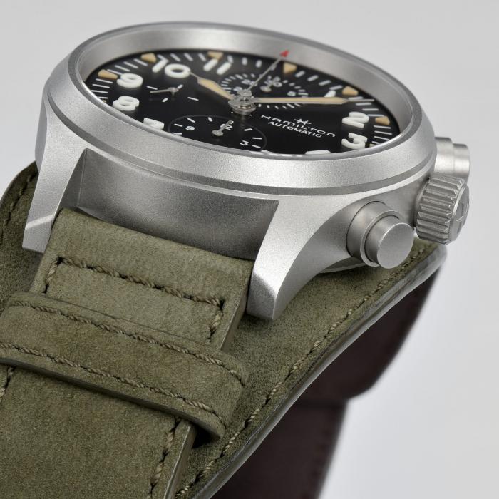 Orologio Uomo Hamilton Khaki Field Auto Chrono - H71706830