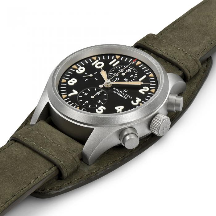 Orologio Uomo Hamilton Khaki Field Auto Chrono - H71706830
