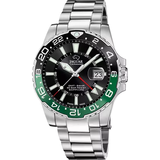 Orologio Uomo Jaguar Ceramic GMT Swiss Made