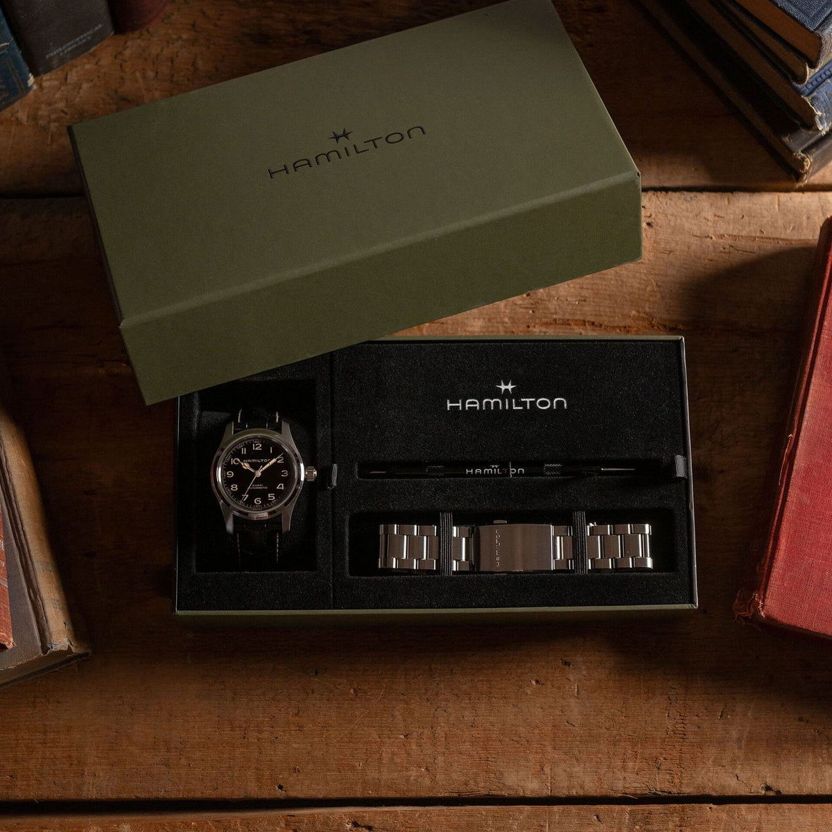 Orologio Hamilton Khaki Field Murph Auto Special Pack