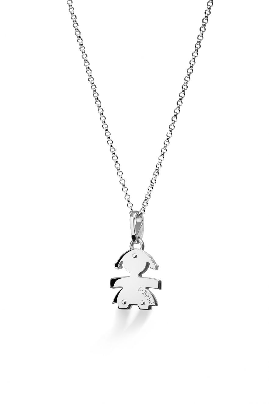 Collana Le Bebè Bimba Pavè Piccoli LBB152