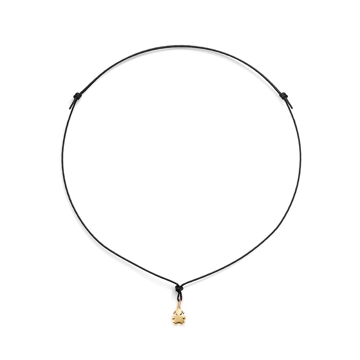 Ciondolo Le Bebè i Tesorini Mini in Oro 18KT 18KT con Sagoma Bimba