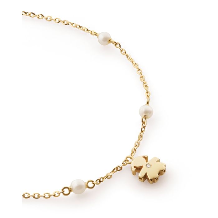 Bracciale Le Bebè Bimba in Oro 18KT 18KT e Perle - Le Perle - LBB833