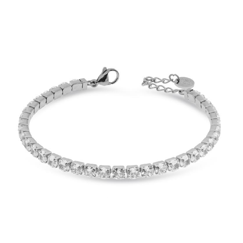 Bracciale Tennis Liu Jo in Acciaio con Cristalli