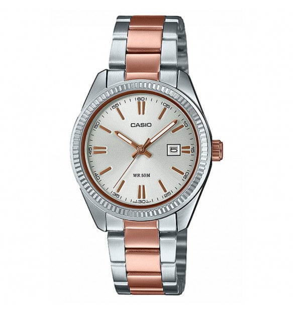 Orologio Donna Casio Collection in Acciaio Bicolore Rosè
