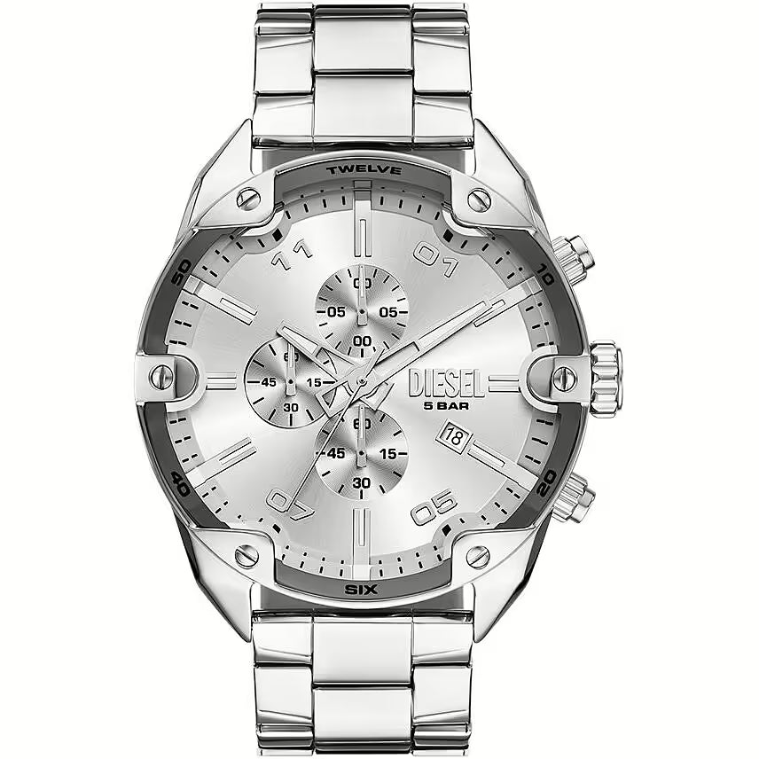 Orologio Uomo Diesel Spiked in Acciaio