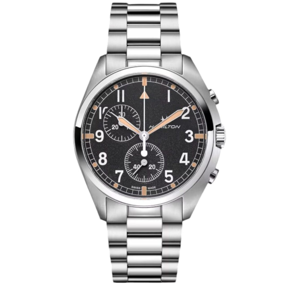 Orologio Hamilton Khaki Aviation Pilot Pioneer Chrono Quartz
