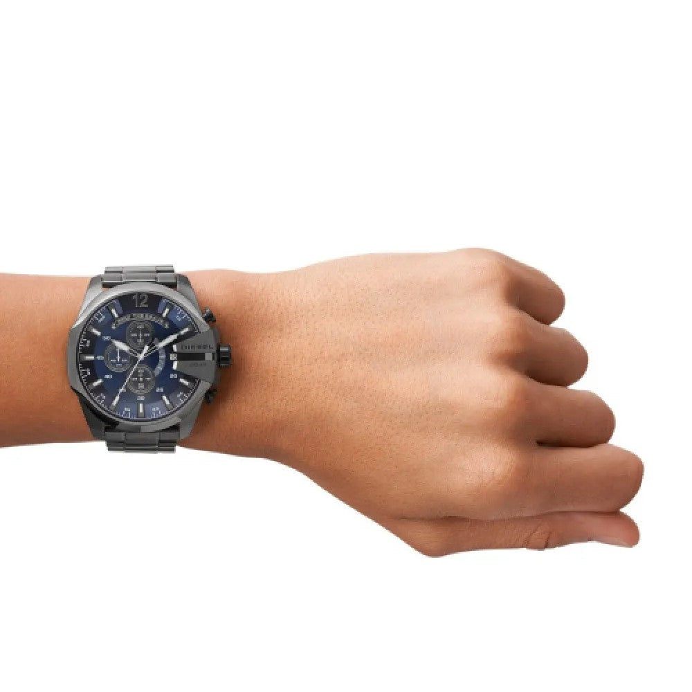 Orologio Uomo Diesel Mega Chief in Acciaio Brunito