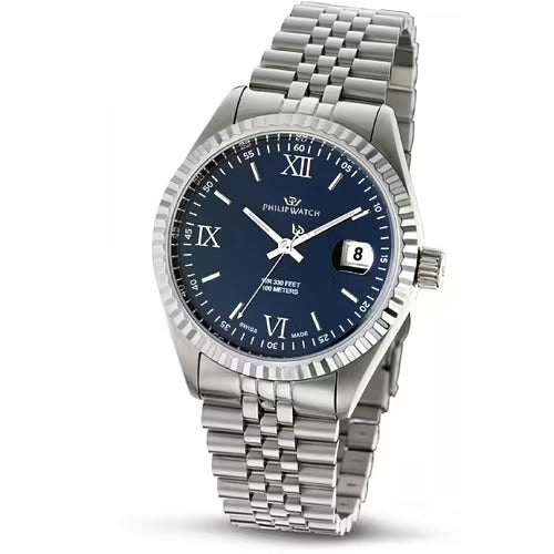Orologio Uomo Philip Watch Caribe Swiss Made Solo Tempo