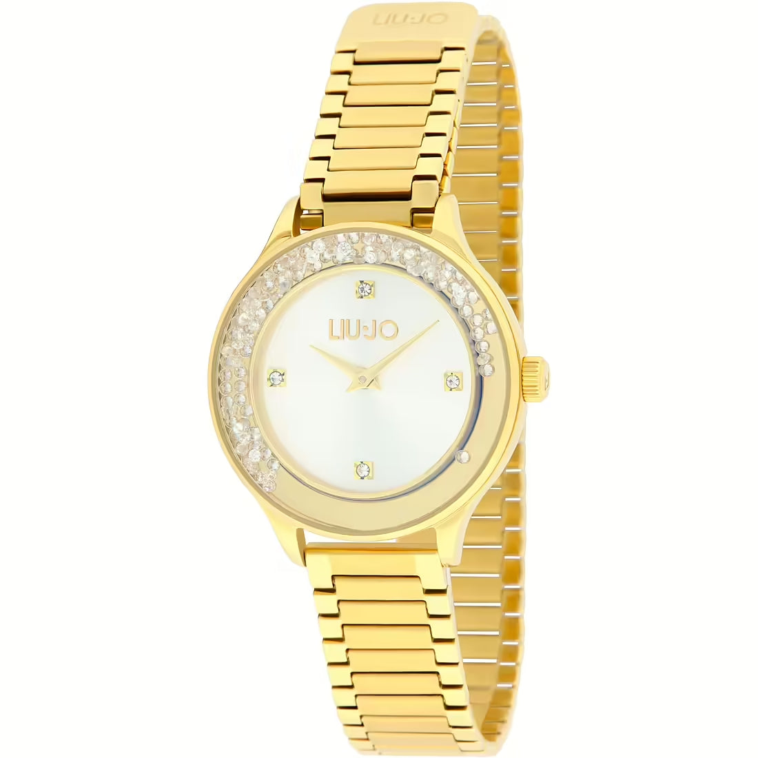 Orologio Donna Solo Tempo in Acciaio Dorato Liu jo Dancing Shine