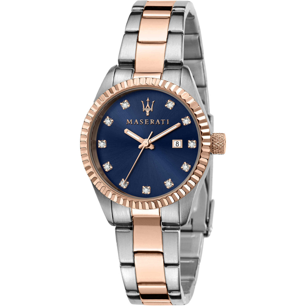 Orologio Donna Maserati in Acciaio Bicolore Rosè Competizione