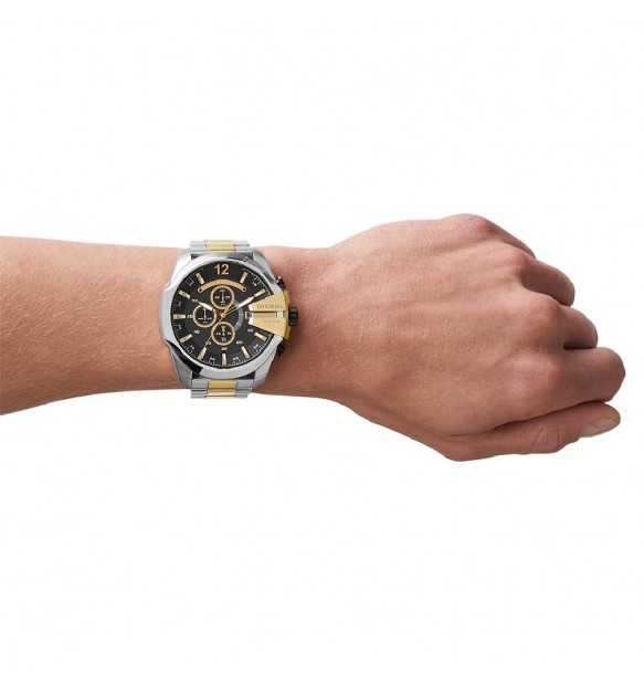 Orologio Uomo Diesel Mega Chief in Acciaio Bicolore