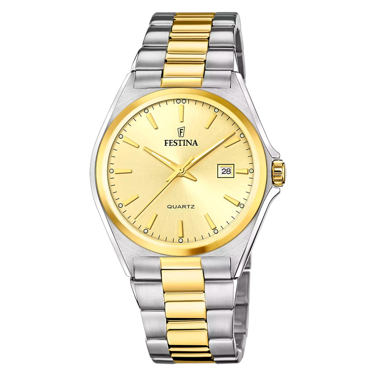 Orologio Uomo Festina Classics in Acciaio Bicolore Dorato