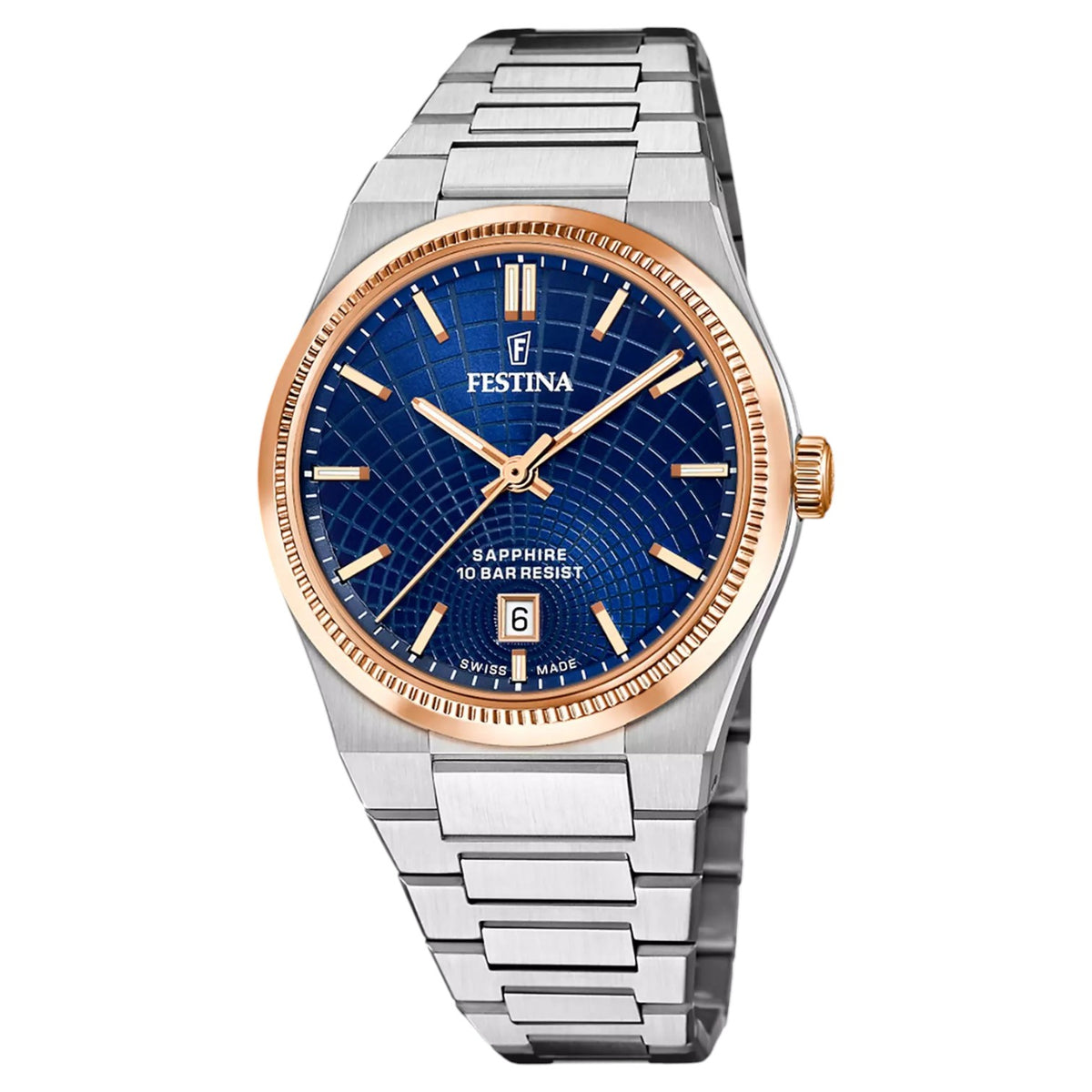 Orologio Uomo Festina in Acciaio Swiss Made Rivè