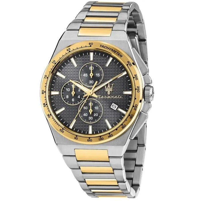Orologio Uomo Maserati in Acciaio Bicolore Velocità Slim