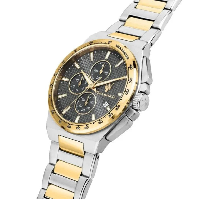 Orologio Uomo Maserati in Acciaio Bicolore Velocità Slim
