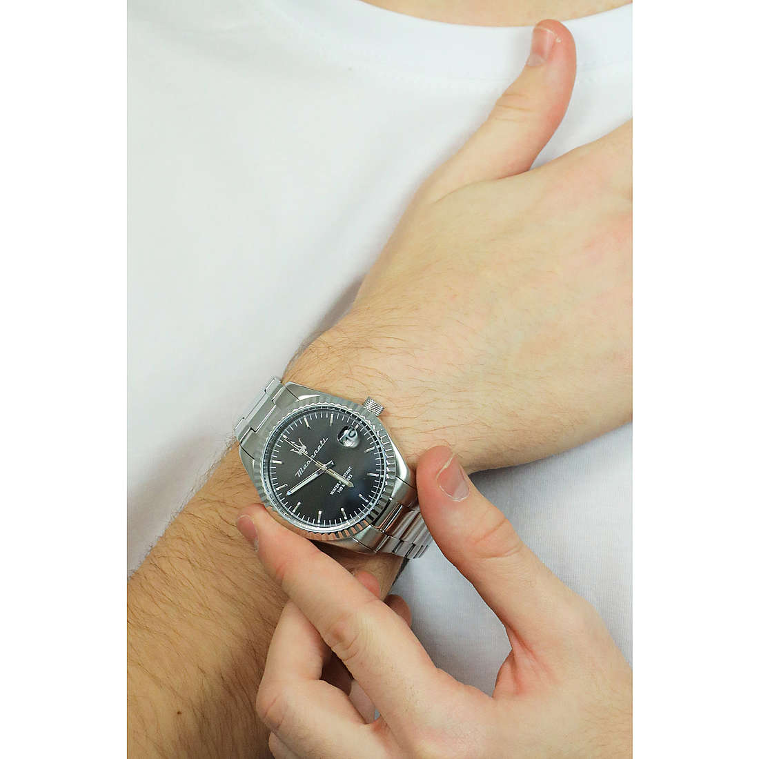 Orologio Uomo Maserati in Acciaio Competizione