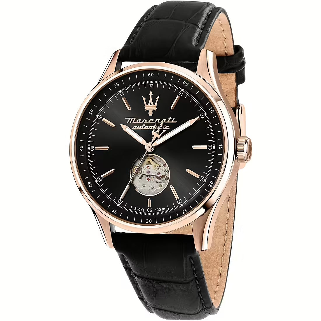 Orologio Uomo Maserati in Acciaio Rosè e Pelle Sorpasso