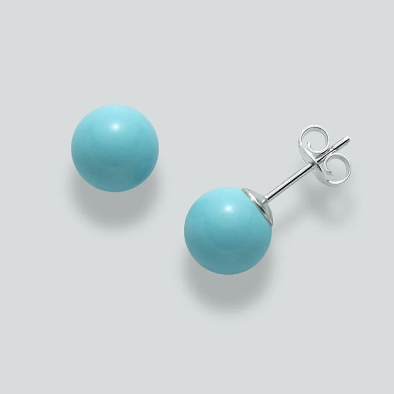 Orecchini Donna Miluna in Argento con Turchese