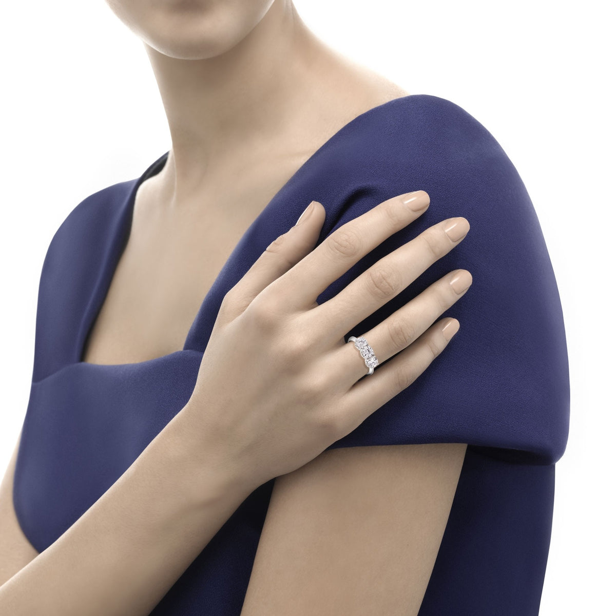 Anello Recarlo Trilogy Anniversary Ct 0.75