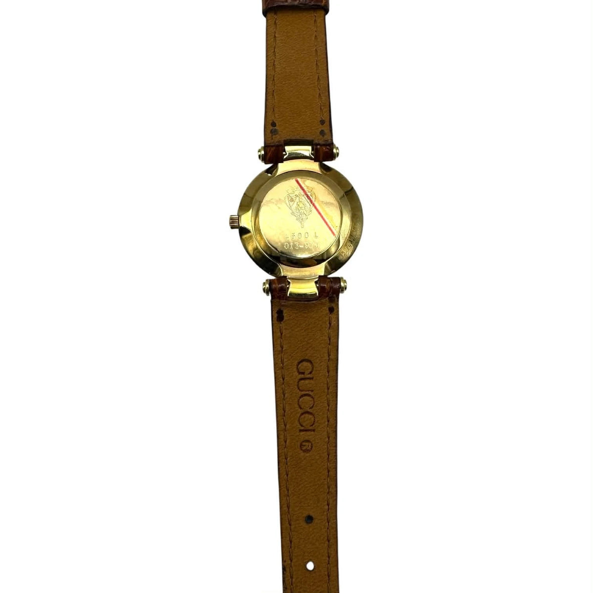 Orologio Donna Gucci con Cassa Laminata in Oro Movimento Swiss Made Solo Tempo