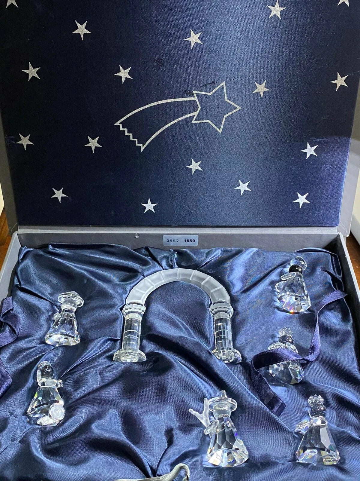 SWAROVSKI PRESEPE EDIZIONE LIMITATA NUMERATA EL 1993 N. 0957/1650