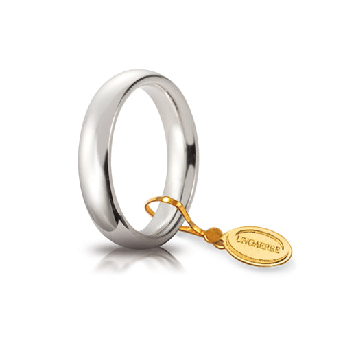 Fede Unoaerre Comoda 4mm in Oro 18KT 18KT