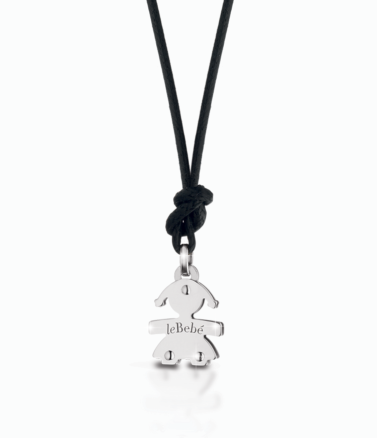 Ciondolo Le Bebè Mini Bimba Oro 18KT 18KT LBB048-N