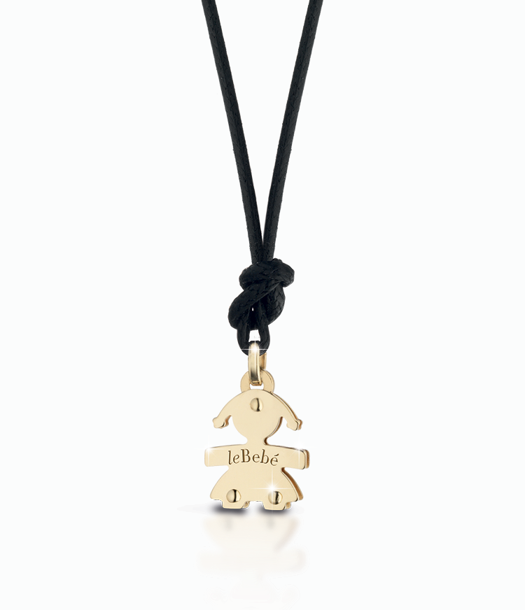 Ciondolo Le Bebè Mini Bimba Oro 18KT 18KT