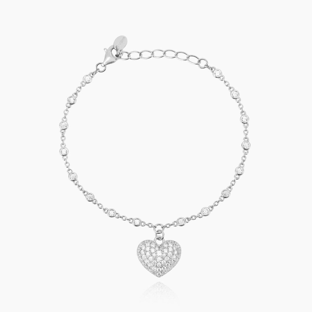 Bracciale Donna Mabina in Amore con Zirconi - Gesto D'amore