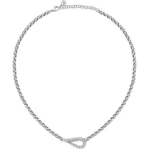 Collana Donna Morellato in Acciaioe Zirconi Design