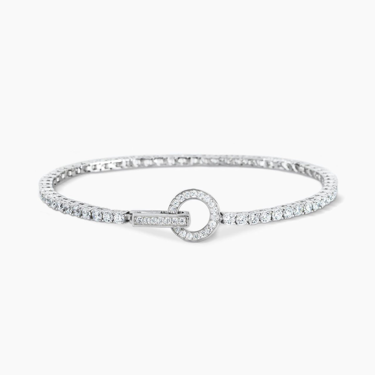 Bracciale Tennis Mabina da Donna in Argento e Zirconi