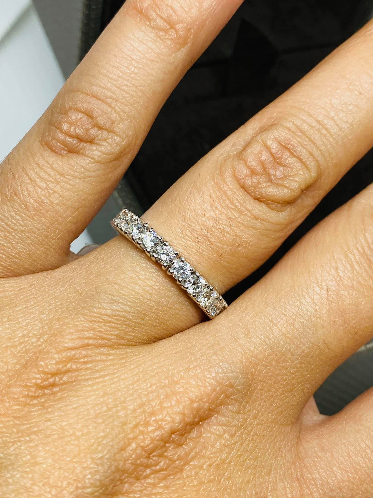Anello Crivelli Veretta Girodito in Oro 18KT e Diamanti Ct 1.97