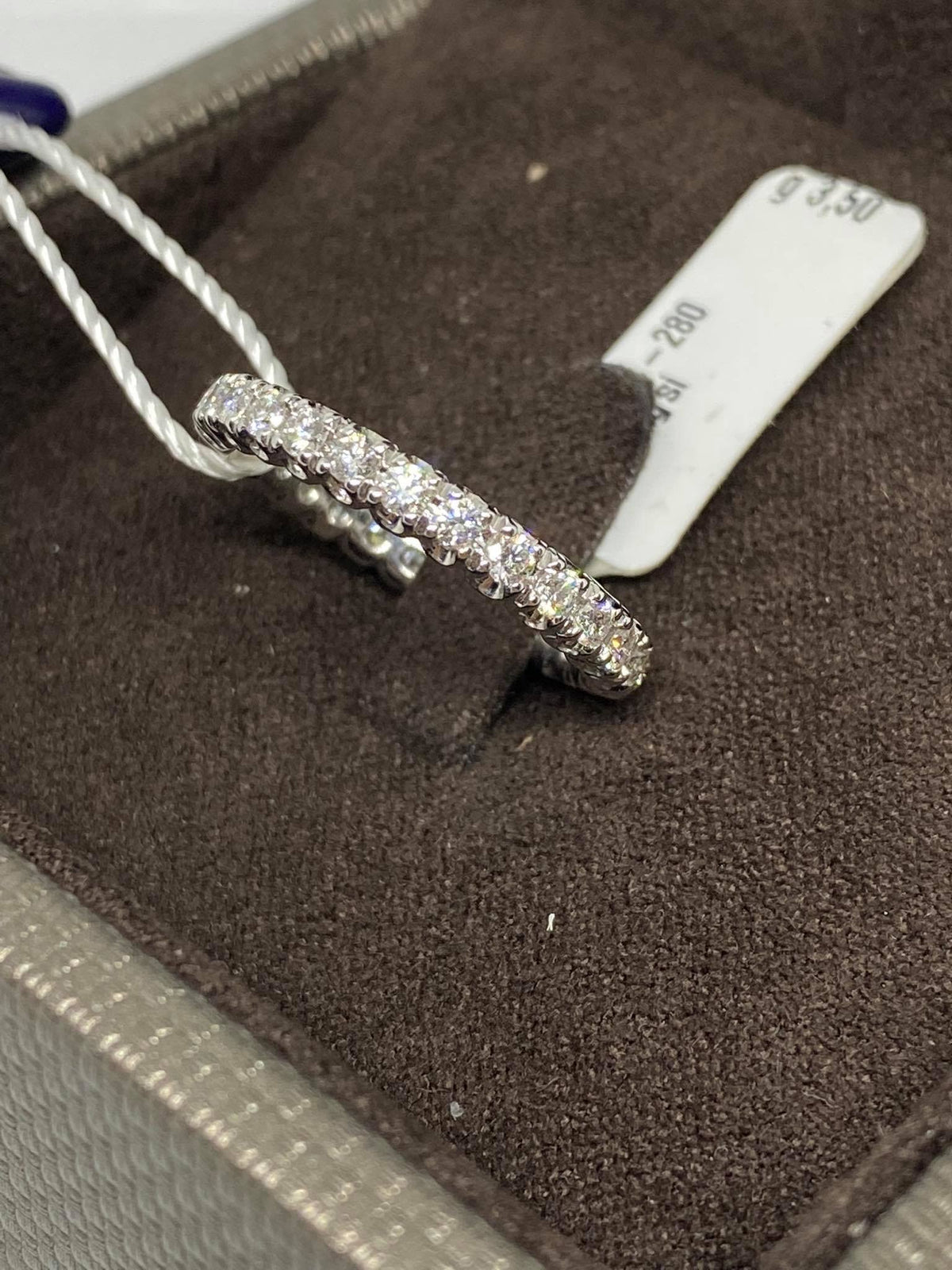 Anello Crivelli Veretta Girodito in Oro 18KT 18KT e Diamanti Ct 0.91