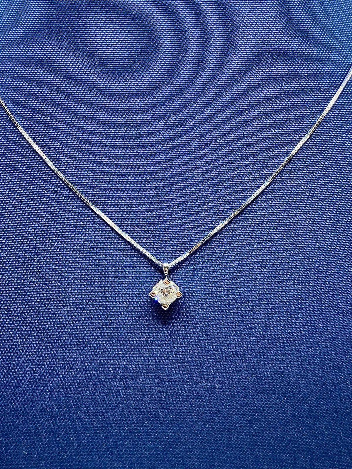 Collana Recarlo Punto Luce Maria Teresa con Diamante Ct 0.29