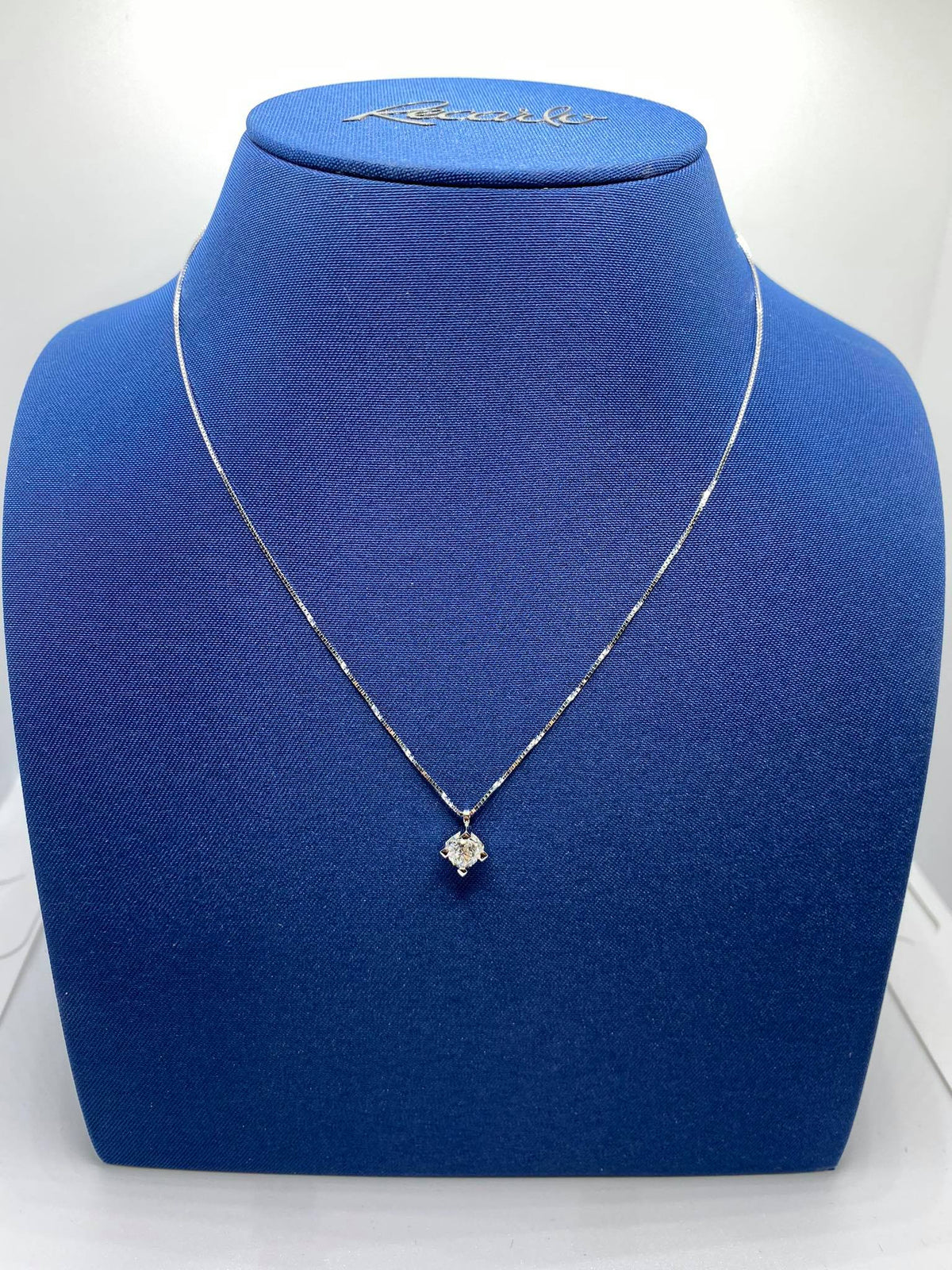 Collana Recarlo Punto Luce Maria Teresa con Diamante Ct 0.38