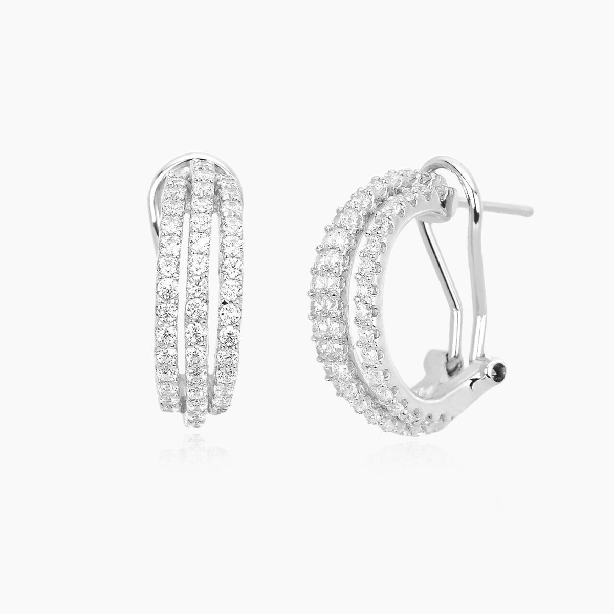 Orecchini a Cerchio Donna Mabina in Argento - 563174
