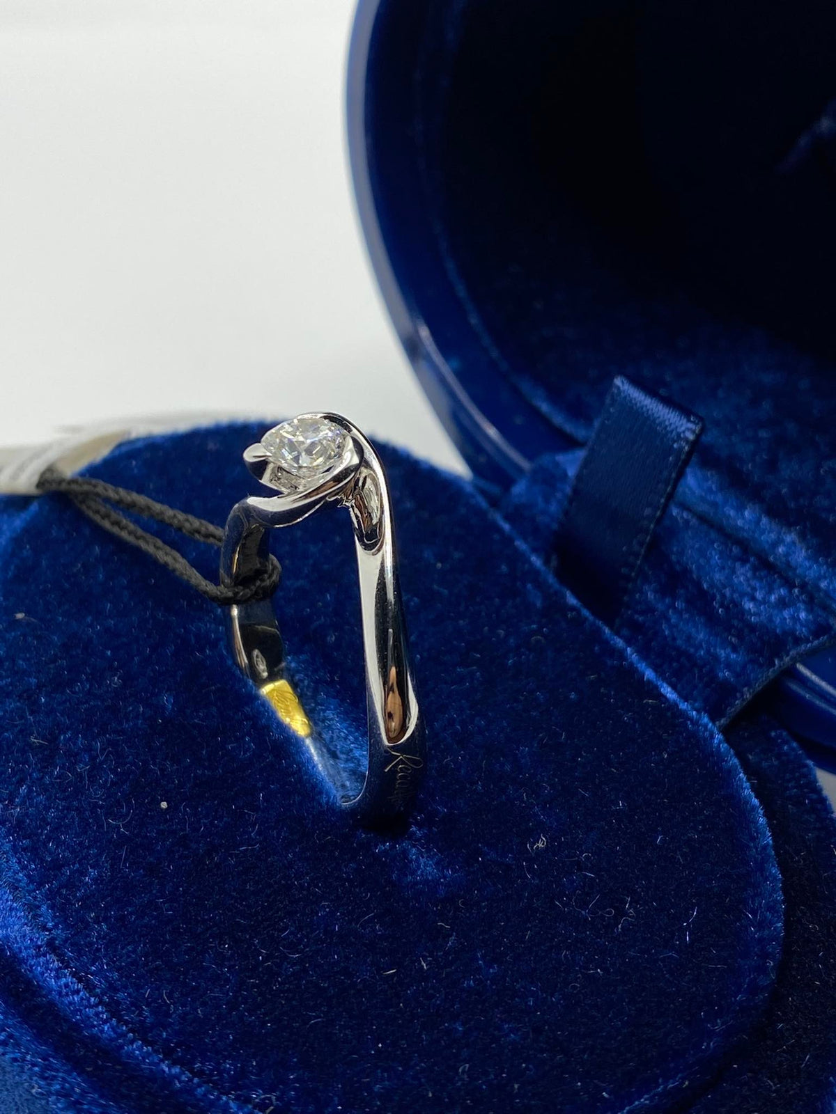 Anello Solitario Recarlo con Diamante Ct 0.51