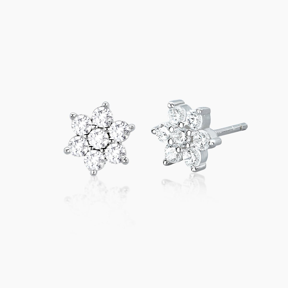 Orecchini Donna Mabina in Argento a Fiore - 563050