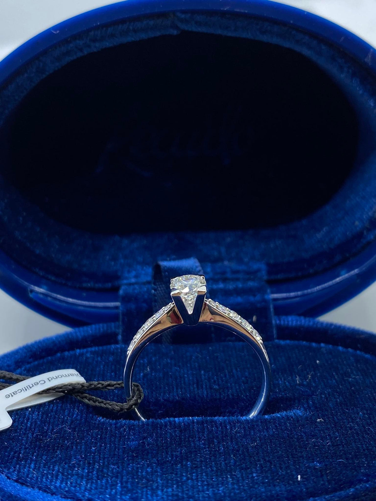 Anello Solitario Recarlo Maria Teresa con Diamante Ct 0.59