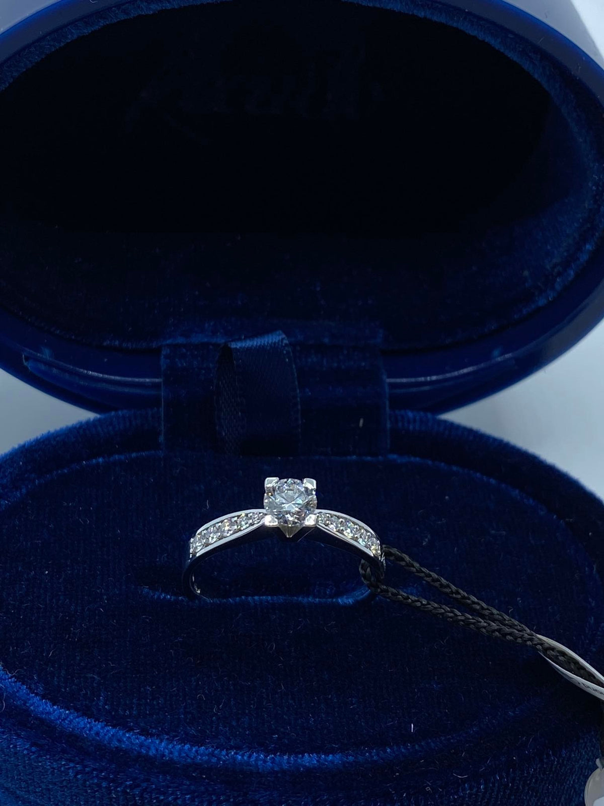 Anello Solitario Recarlo Maria Teresa con Diamante Ct 0.45