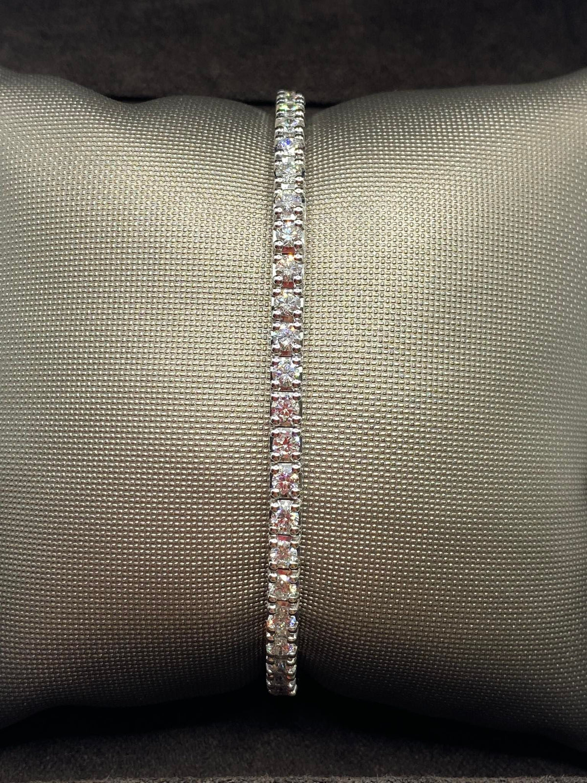 Tennis Crivelli in Oro 18KT 18KT e Diamanti Ct 4.00